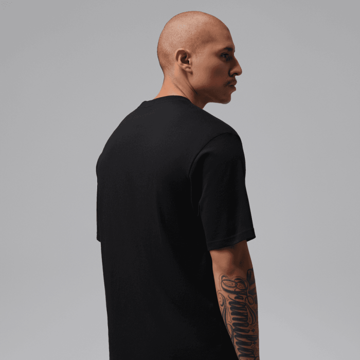 T-shirt Jordan Brand black/gym red
