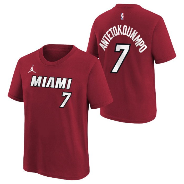 T-shirt NBA Enfants Giannis Antetokounmpo Miami Heat Boys Statement N&n Tee Nike