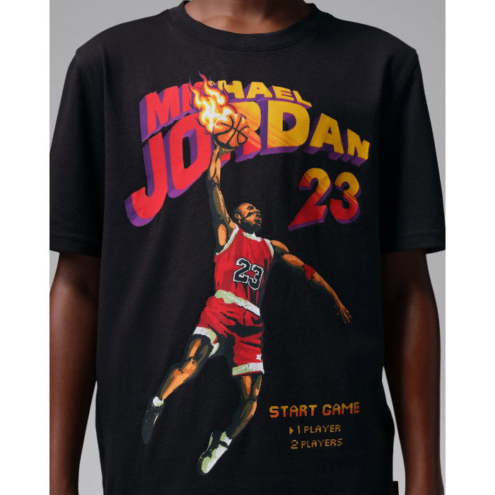 T-shirt Jordan Enfant JDB Video Game SS Tee Black