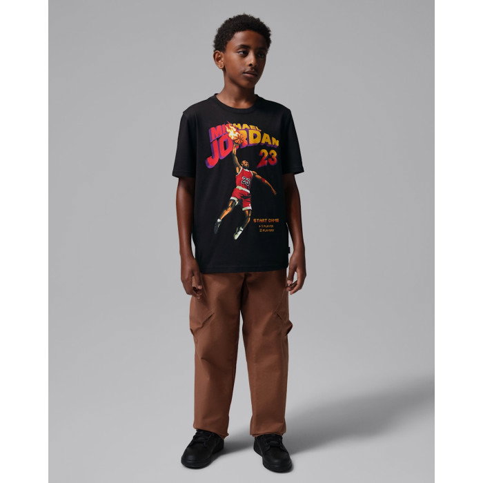 T-shirt Jordan Enfant JDB Video Game SS Tee Black