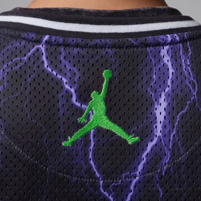 Maillot Jordan Enfant Jordan 23 Aop Jersey Black/Laser Purple