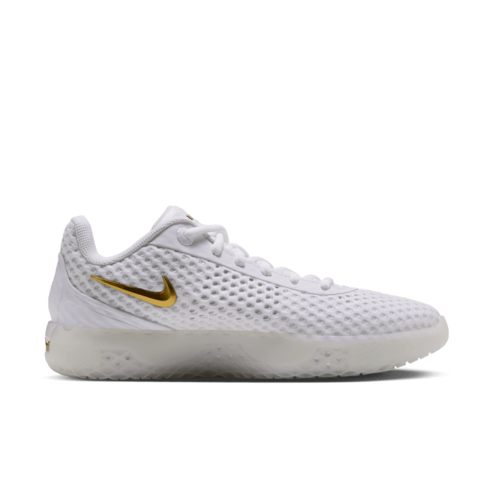 Nike LeBron Witness X White Gold