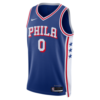Maillot NBA Tyrese Maxey Philadelphia 76ers Nike Icon Edition