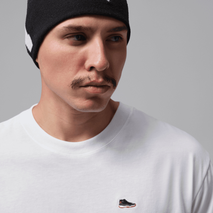 T-shirt Jordan Brand white/gym red