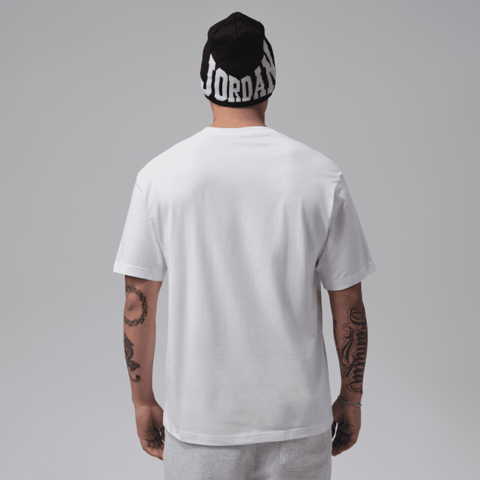 T-shirt Jordan Brand white/gym red