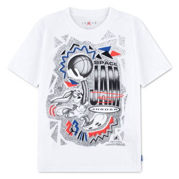 T-shirt Jordan Petit Enfant JDB MJ Space Jam Sketch GFX SS White