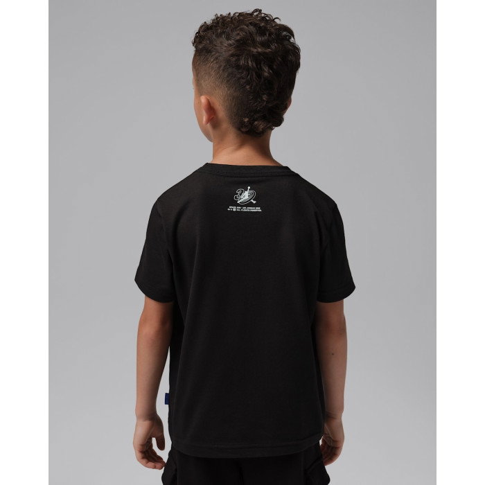 T-shirt Jordan Petit Enfant JDB Space Jam 30 Ball Spin SS Black
