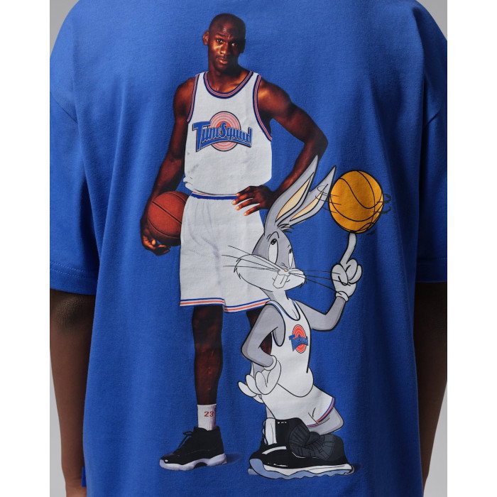 T-shirt Jordan Enfant JDB Space Jam 30 Pic SS Tee Varsity Royal