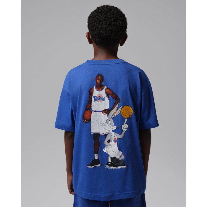 T-shirt Jordan Enfant JDB Space Jam 30 Pic SS Tee Varsity Royal