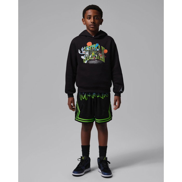 Sweat Jordan Enfant JDB Space Jam 30 Arch PO Hoody Black