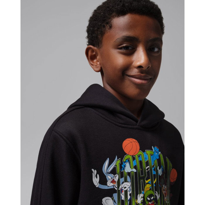 Sweat Jordan Enfant JDB Space Jam 30 Arch PO Hoody Black
