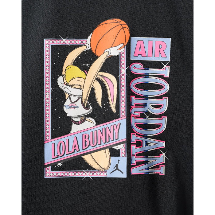 Sweat Jordan Enfant Space Jam 30 Lola Dunk Black