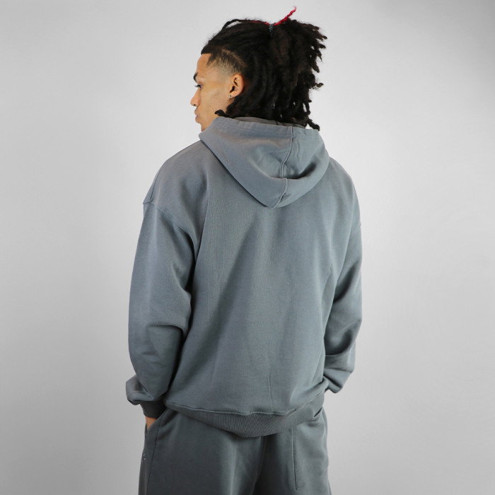 Sweat à capuche b4b CORE SE Wolf Grey