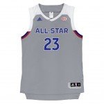Color Grey of the product Maillot LeBron James All Star 2017 Replica adidas