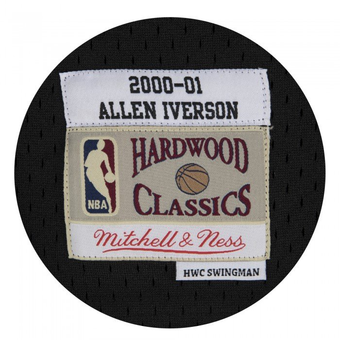 Maillot NBA Allen Iverson Philadelphia 76ers 2000-01 Swingman Mitchell&Ness image n°3