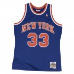 Color Bleu du produit Maillot NBA Patrick Ewing New York Knicks 1991-92...