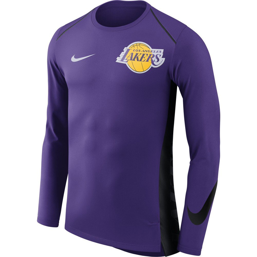 Sweat Los Angeles Lakers Nike Hyper Elite field purple/black/white ...