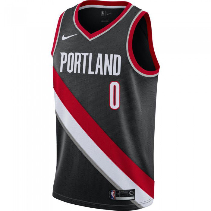 Maillot Damian Lillard Portland Trail Blazers Nike NBA Icon Edition Swingman