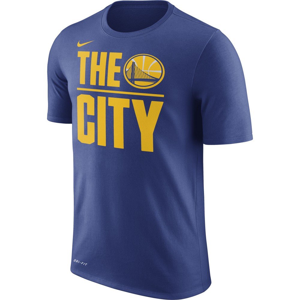T-shirt Golden State Warriors Nike Dry rush blue - Basket4Ballers