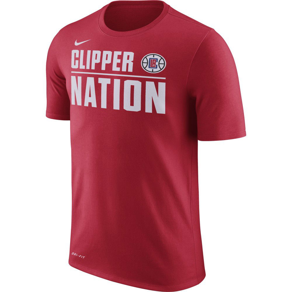 T-shirt La Clippers Nation Nike NBA Dry university red - Basket4Ballers