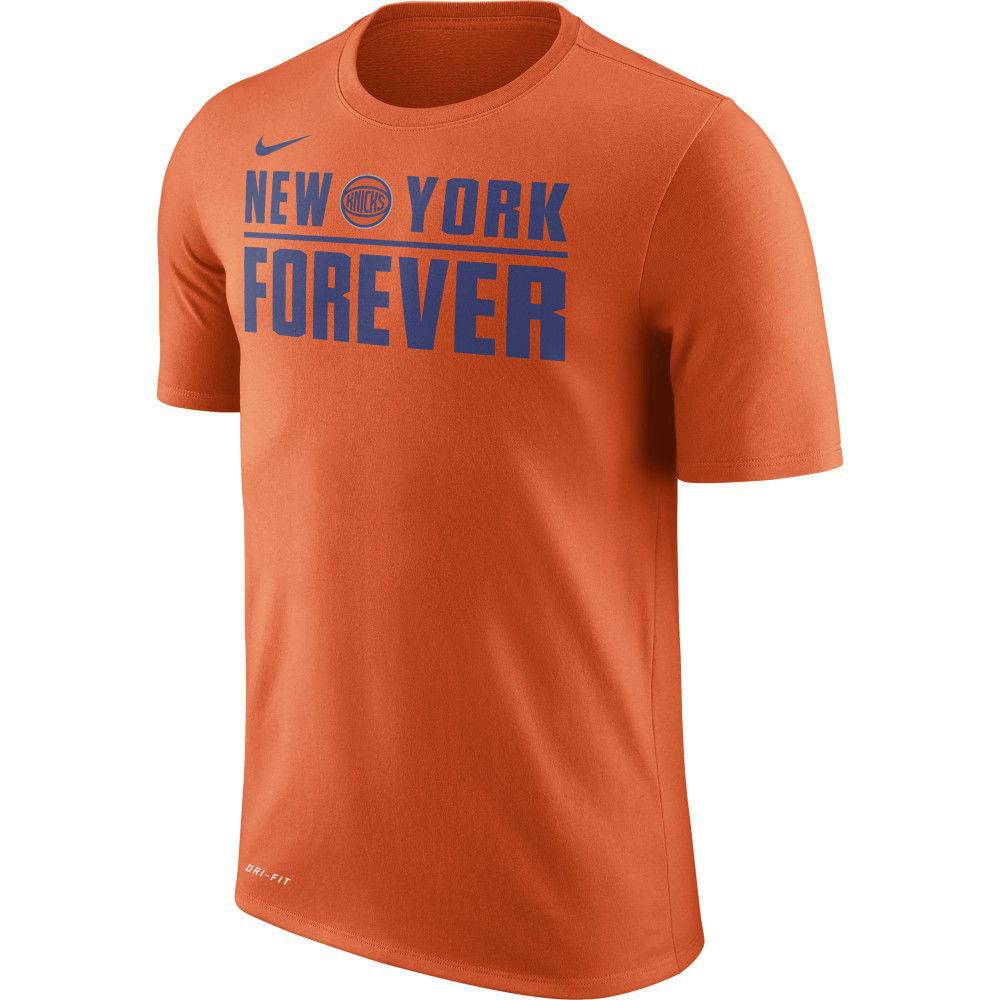 T-shirt New York Knicks Nike Dry brilliant ornge - Basket4Ballers