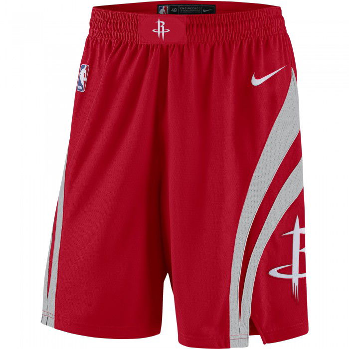 Short Houston Rockets Nike NBA Icon Edition Swingman university red/flt silver/white