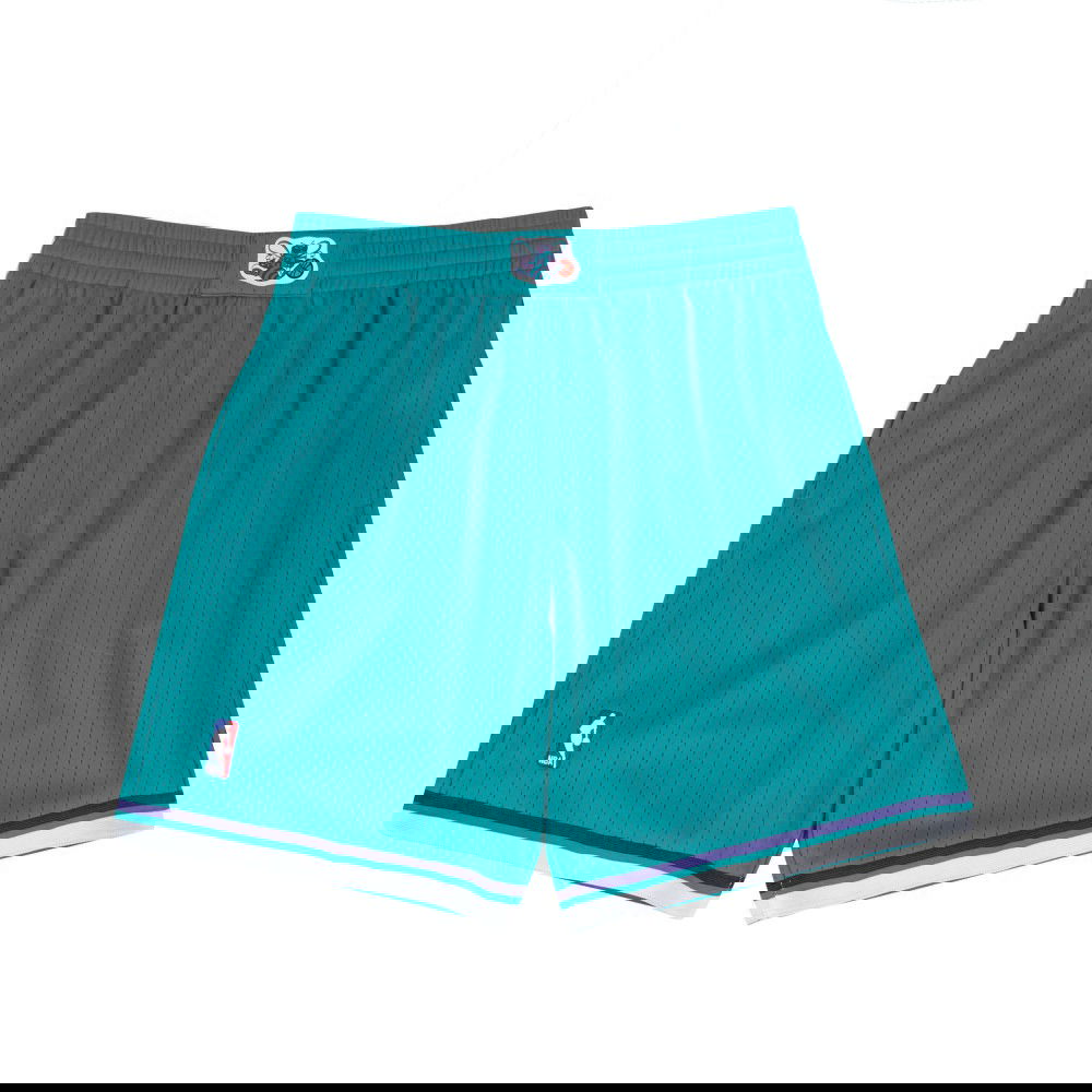 Short NBA Charlotte Swingman Mitchell&Ness Teal Basket4Ballers