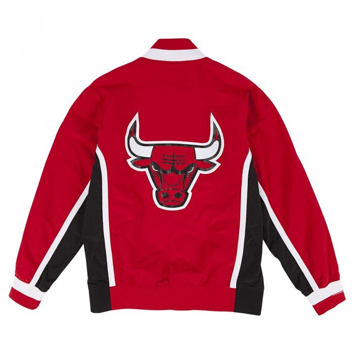 Warm Up NBA Chicago Bulls 1992-93 Mitchell&Ness Authentic Red image n°2