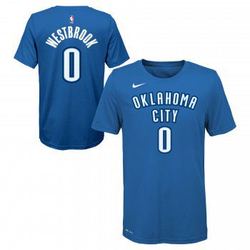 Icon Name & Number Ss Tee Thunder Westbrook Russell Nba Nike | Nike