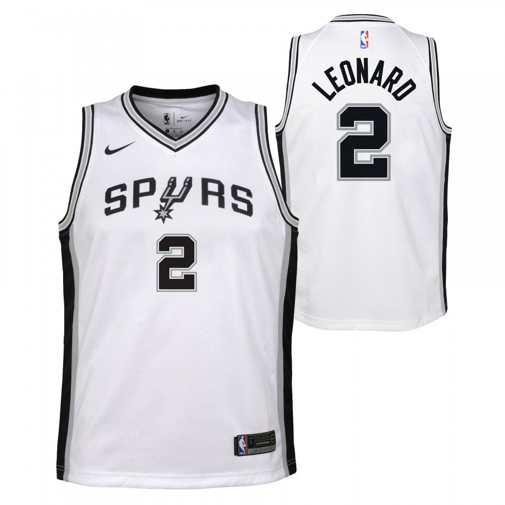 Swingman Association Jersey Pl Spurs Leonard Kawhi Nba Nike 