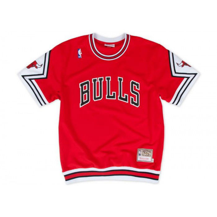 Shooting Shirt Chicago Bulls 1987-88 Authentic Mitchell&Ness Red