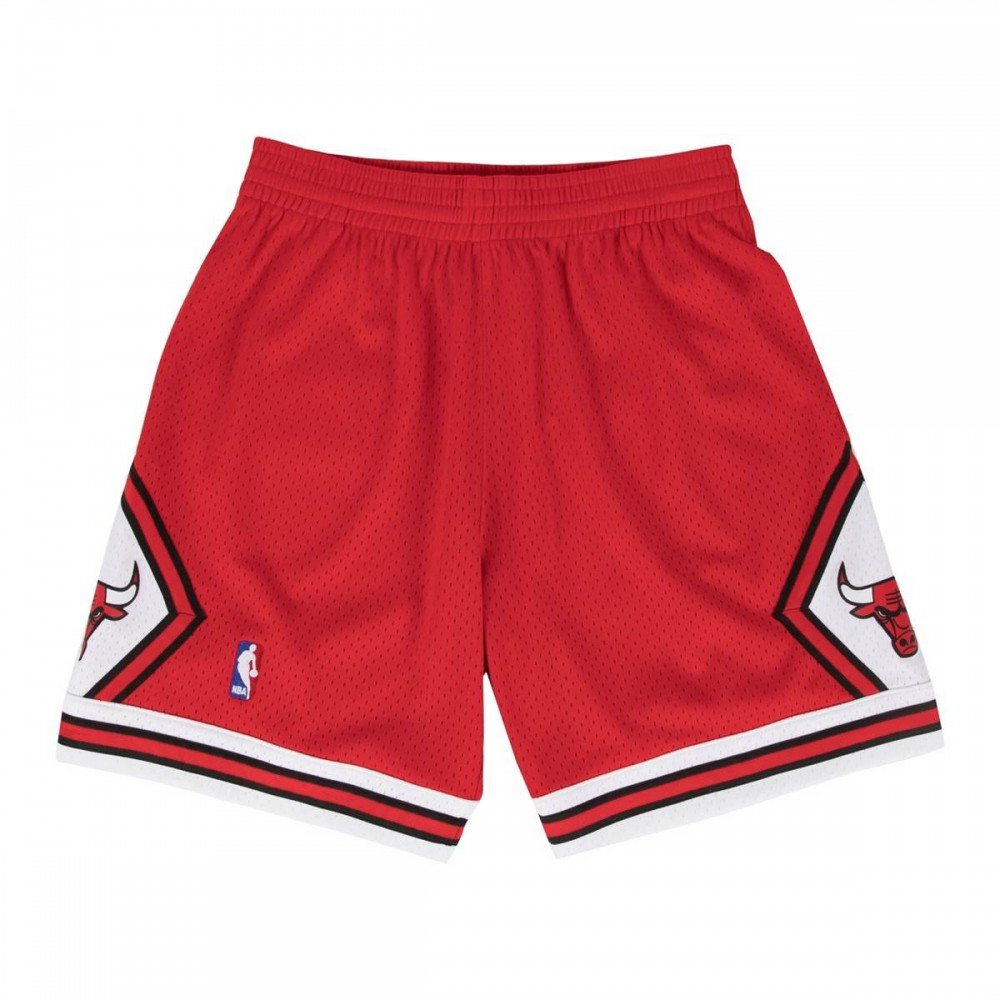 Men's Chicago Bulls Nike Red/Black 2021/22 City Edition Swingman Shorts