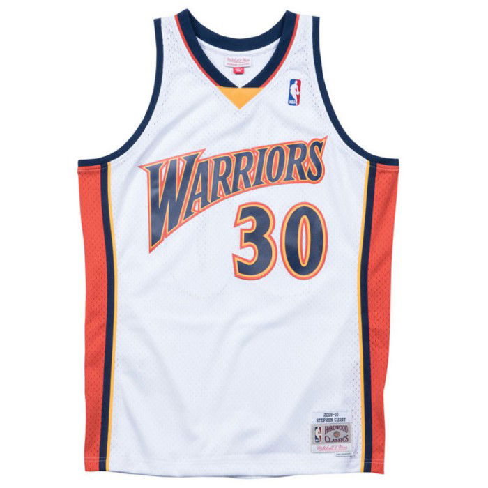 Maillot NBA Stephen Curry Warriors 2009-10 Swingman Mitchell&Ness Home