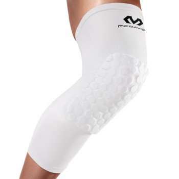 Hexforce Hexpad Extended Leg Sleeves White | McDavid