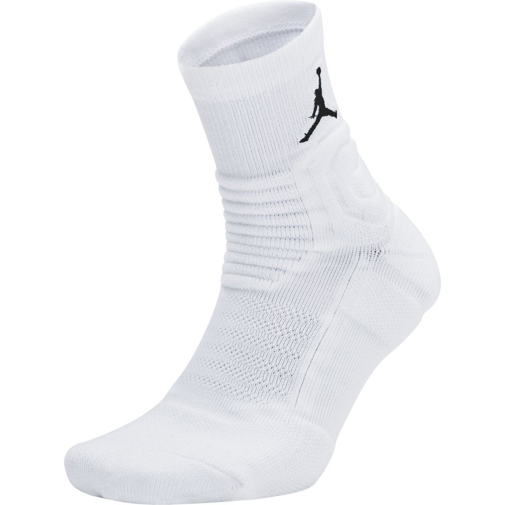 Chaussettes Jordan Ultimate Flight Quarter 2.0 Basketball Socks white ...