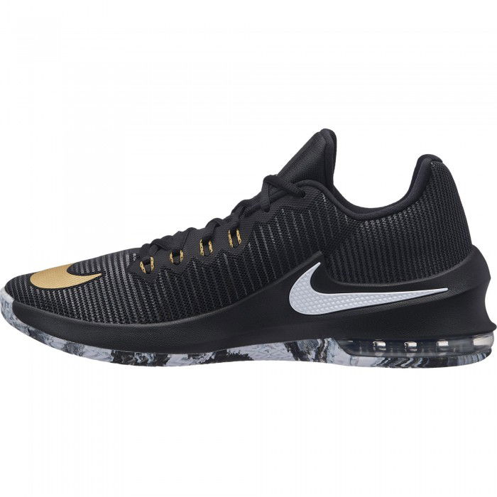 nike air max infuriate black and gold