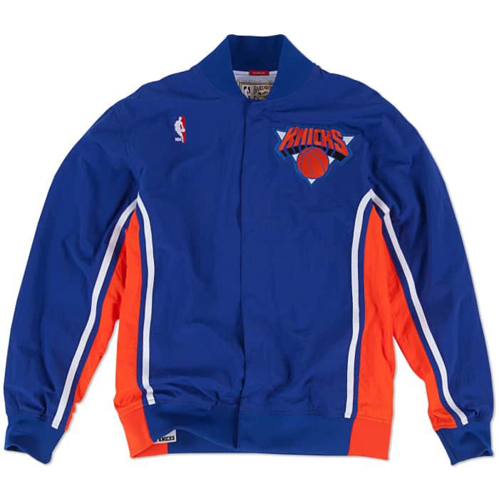 Warm Up NBA NY Knicks 1992-93 Mitchell&Ness Authentic blue