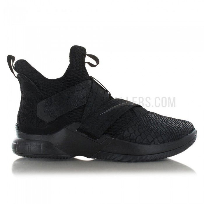 lebron soldier 12 sfg triple black