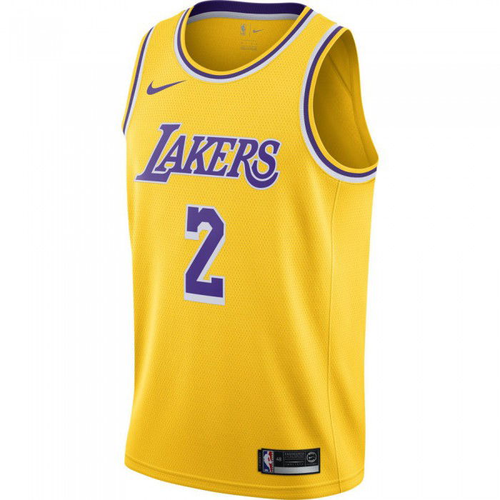 Maillot Lonzo Ball Los Angeles Lakers Nike Icon Edition Swingman