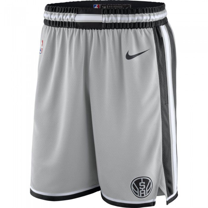 Short San Antonio Spurs Nike NBA Swingman Alt1 18 flt silver/black