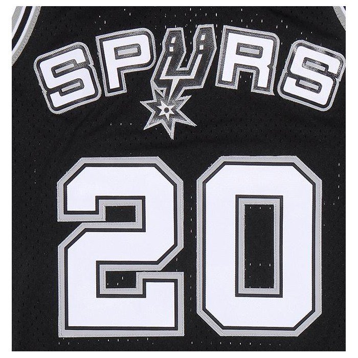 Maillot NBA Manu Ginobili San Antonio Spurs 2002-03 Swingman Mitchell&Ness Road image n°4