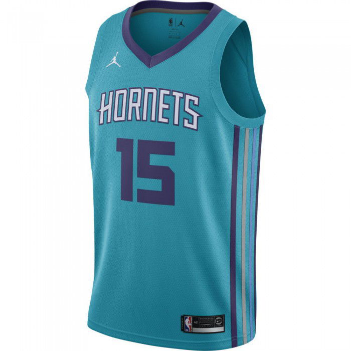 Maillot Kemba Walker Icon Edition Swingman Jersey (charlotte Hornets) rapid teal/new orchid
