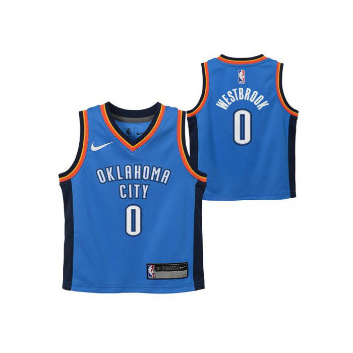 Maillot NBA petit enfant OKC Thunder Russell Westbrook Replica Icon Nike
