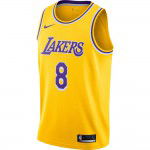 Color Jaune du produit Maillot Kobe Bryant Los Angeles Lakers Nike NBA Icon...