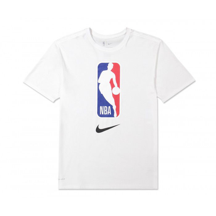 T-shirt Nike NBA Logo Dry white