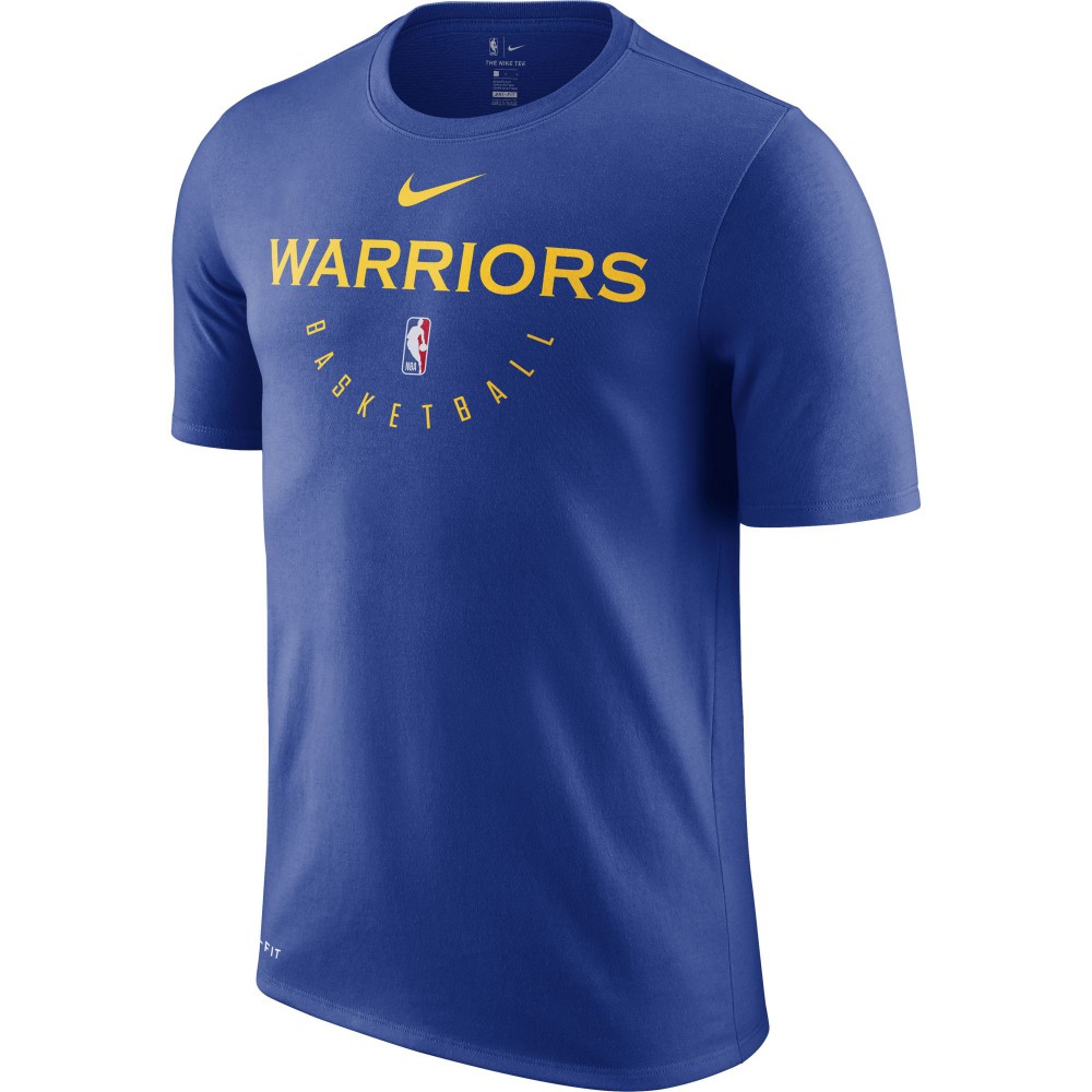 T-shirt Golden State Warriors Nike NBA Dri-fit rush blue - Basket4Ballers