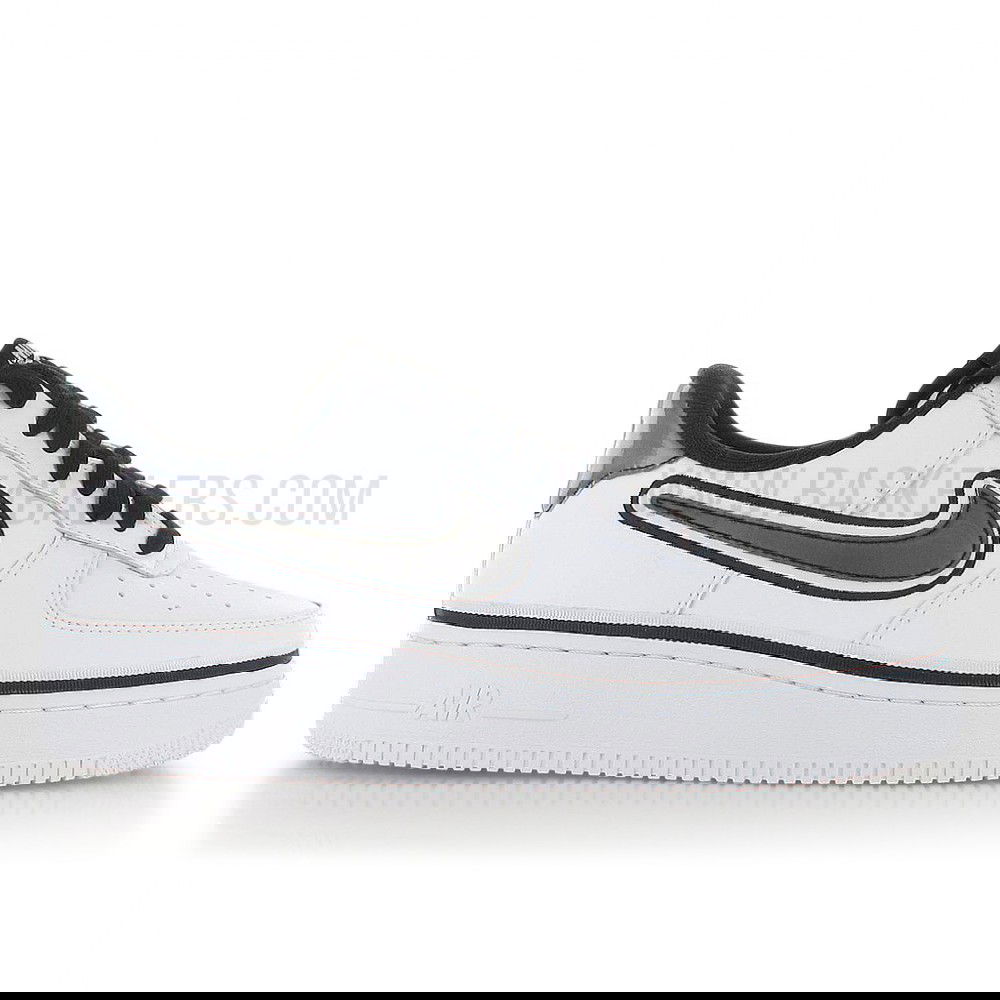 air force 1 lv8 nba blanche et noire
