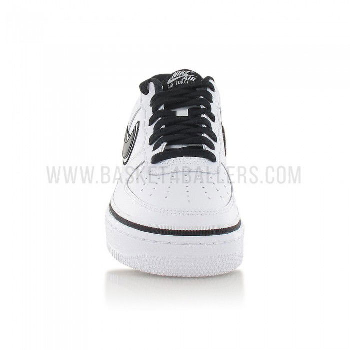 air force 1 lv8 nba blanche et noire