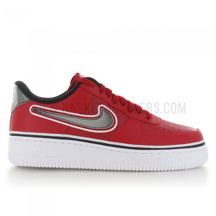 Nike Air Force 1 '07 LV8 NBA varsity red