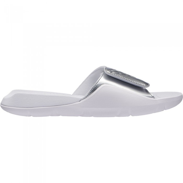 Claquettes Jordan Hydro 7 white/metallic silver